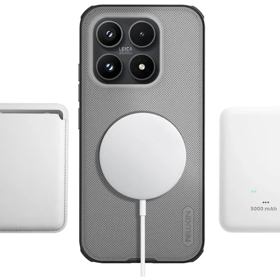 Калъф Nillkin Super Frosted Shield Pro Magnetic - Xiaomi 17 - Прозрачно черен