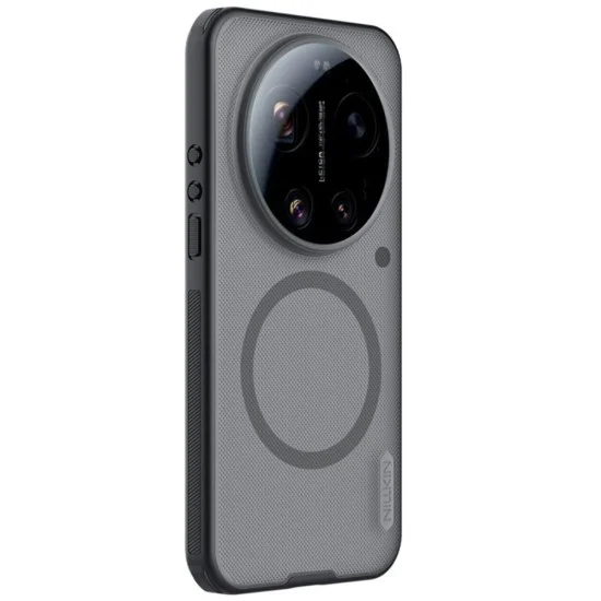 Калъф Nillkin Super Frosted Shield Pro Magnetic - Xiaomi 17 Ultra - Прозрачно черен