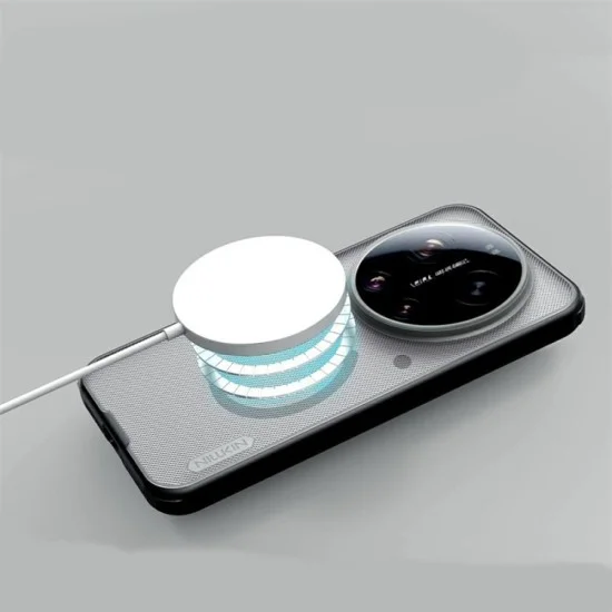 Калъф Nillkin Super Frosted Shield Pro Magnetic - Xiaomi 17 Ultra - Прозрачно черен