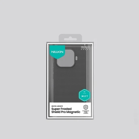 Калъф Nillkin Super Frosted Shield Pro Magnetic - Xiaomi 17T - Черен