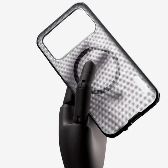 Калъф Nillkin Super Frosted Shield Pro Magnetic - Xiaomi Poco F8 Pro - Прозрачно черен