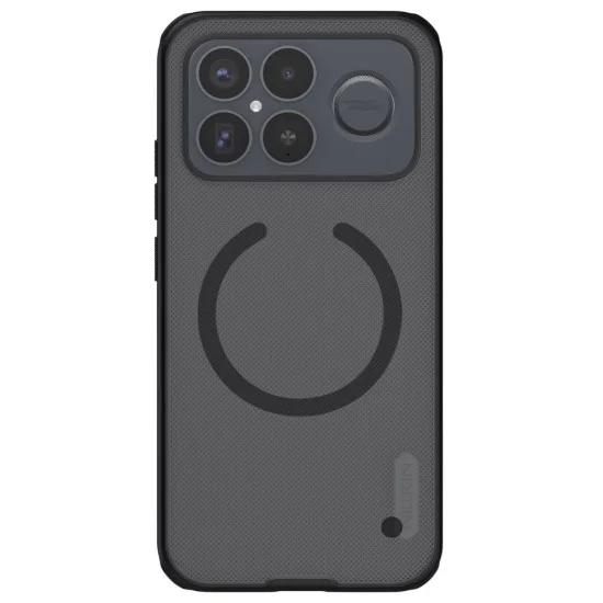 Калъф Nillkin Super Frosted Shield Pro Magnetic - Xiaomi Poco F8 Ultra - Прозрачно черен