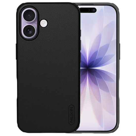 Калъф Nillkin Super Frosted Shield Pro Magnetic - iPhone 17 - Черен