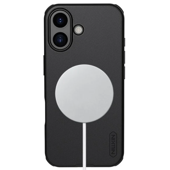 Калъф Nillkin Super Frosted Shield Pro Magnetic - iPhone 17 - Черен