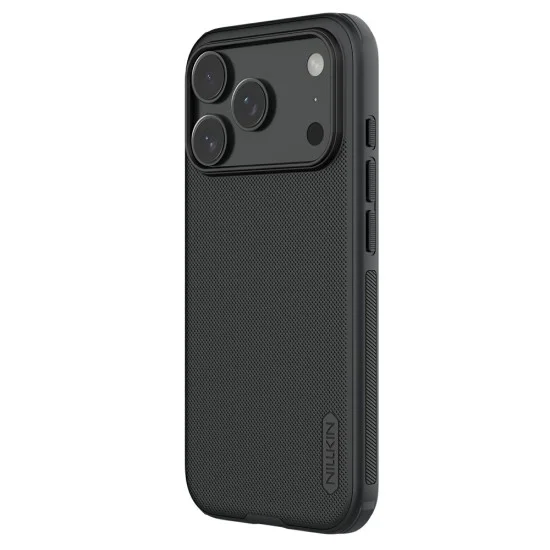 Калъф Nillkin Super Frosted Shield Pro Magnetic - iPhone 18 Pro Max / iPhone 17 Pro Max - Черен