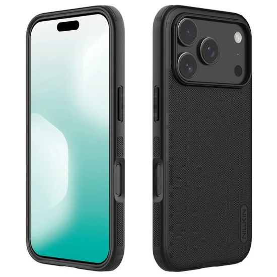 Калъф Nillkin Super Frosted Shield Pro Magnetic - iPhone 18 Pro Max / iPhone 17 Pro Max - Черен