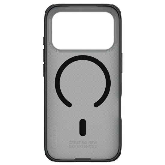 Калъф Nillkin Super Frosted Shield Pro Magnetic - iPhone 18 Pro Max / iPhone 17 Pro Max - Прозрачно черен
