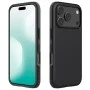 Калъф Nillkin Super Frosted Shield Pro Magnetic - iPhone 18 Pro / iPhone 17 Pro - Черен