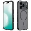 Калъф Nillkin Super Frosted Shield Pro Magnetic - iPhone 18 Pro / iPhone 17 Pro - Прозрачно черен