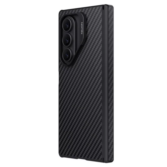 Калъф Nillkin Synthetic Fiber Pro Magnetic - Samsung Galaxy Z Fold7 - Черен