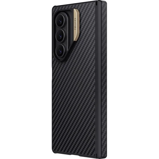 Калъф Nillkin Synthetic Fiber Pro Magnetic - Samsung Galaxy Z Fold7 - Златист