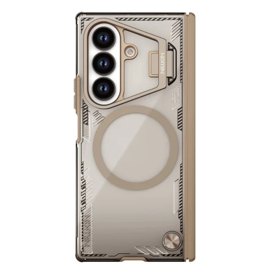 Калъф Nillkin Iceblade Prop Magnetic (с отвор за камерата) - Samsung Galaxy Z Fold7 - Кафяв