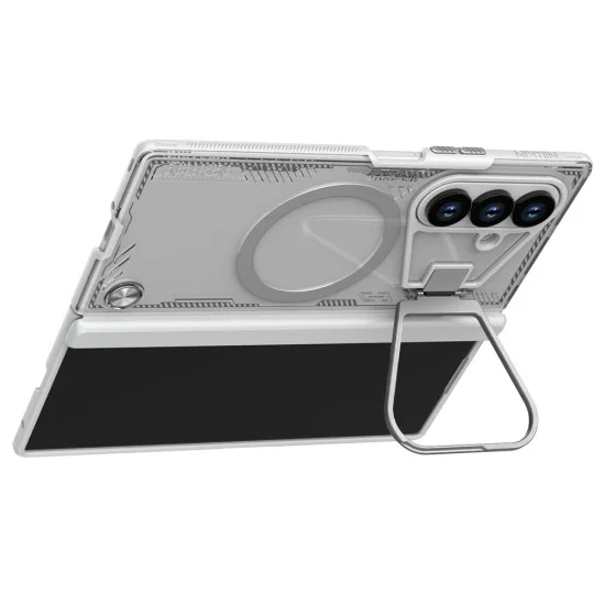 Калъф Nillkin Iceblade Prop Magnetic (с отвор за камерата) - Samsung Galaxy Z Fold7 - Сив