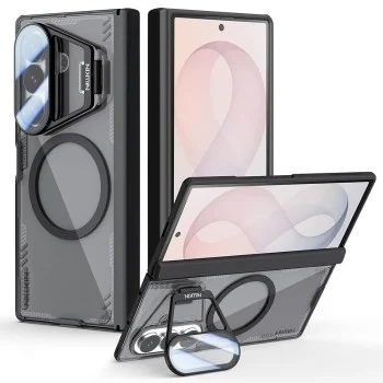 Калъф Nillkin Iceblade Prop Magnetic (с отвор за камерата) - Samsung Galaxy Z Fold8 Ultra - Черен