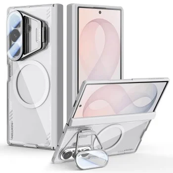 Калъф Nillkin Iceblade Prop Magnetic (с отвор за камерата) - Samsung Galaxy Z Fold8 Ultra - Сив