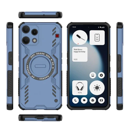 Калъф за Nothing Phone (3a) Lite - Techsuit ArmorMag Case - Син