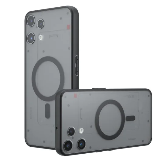 Калъф за Nothing Phone (3a) Lite - Techsuit PureFrost MagSafe - Матово черен