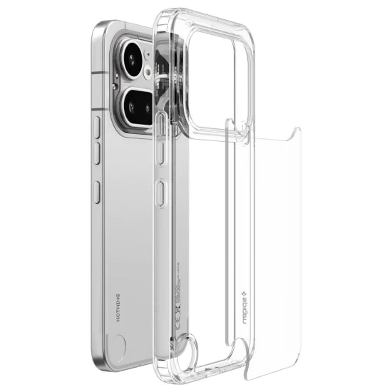 Калъф за Nothing Phone (4a) Pro - Ultra Hybrid - Spigen - Прозрачен (Crystal Clear)
