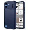 Калъф за Nothing Phone (4b) - Carbon Silicone - Techsuit - Син