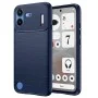 Калъф за Nothing Phone (4b) - Carbon Silicone - Techsuit - Син