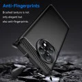 Калъф за OnePlus 11R / OnePlus Ace 2 - Techsuit Carbon Silicone - Черно