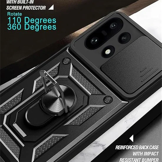 Калъф за OnePlus 15 - Techsuit CamShield Series - Син