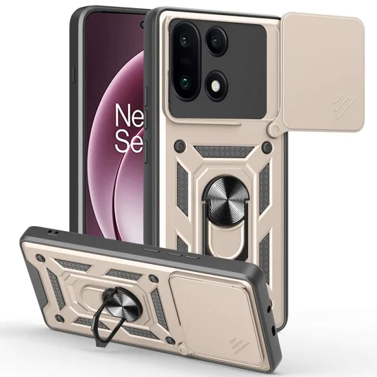 Калъф за OnePlus 15 - Techsuit CamShield Series - Златист