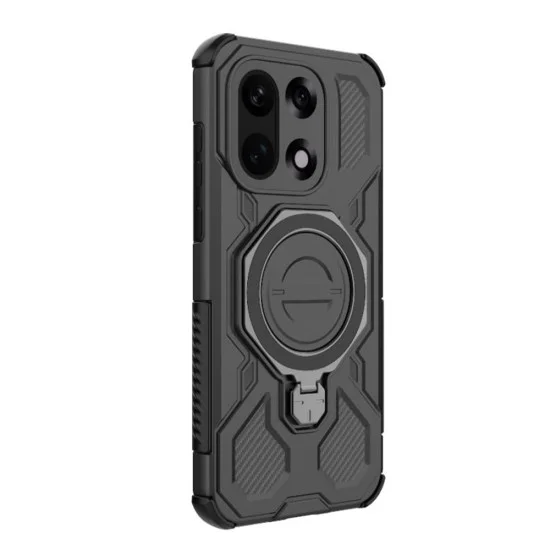 Калъф за OnePlus 15 - Techsuit Carbon Shield PRO - Лилав прозрачен