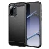 Калъф за OnePlus 15R - Techsuit Carbon Silicone - Черен