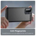 Калъф за OnePlus 15R - Techsuit Carbon Silicone - Черен
