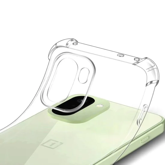 Калъф за OnePlus 15R - Techsuit Shockproof Clear Silicone - Прозрачен