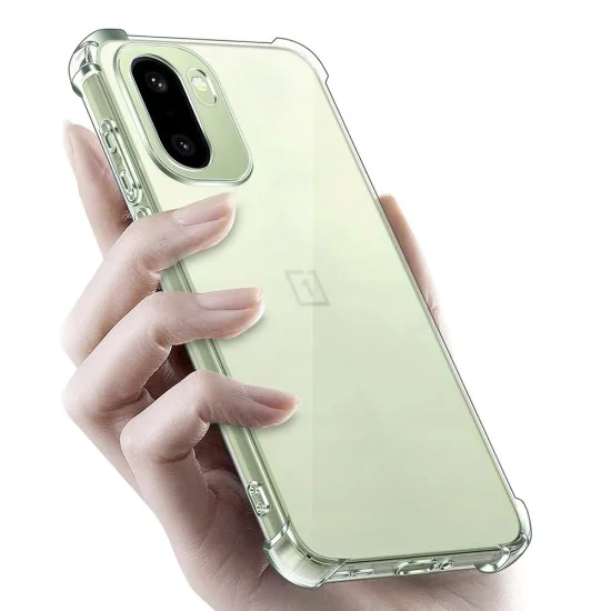 Калъф за OnePlus 15R - Techsuit Shockproof Clear Silicone - Прозрачен