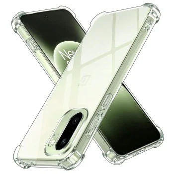 Калъф за OnePlus 15R - Techsuit Shockproof Clear Silicone - Прозрачен
