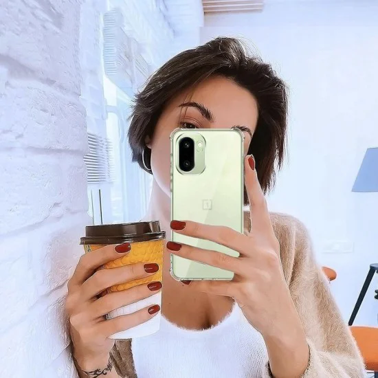 Калъф за OnePlus 15R - Techsuit Shockproof Clear Silicone - Прозрачен
