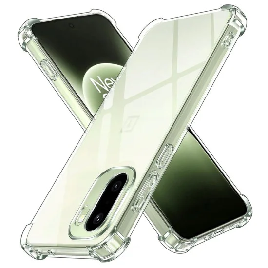 Калъф за OnePlus 15R - Techsuit Shockproof Clear Silicone - Прозрачен