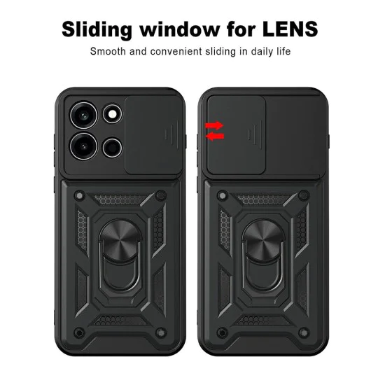 Калъф за OnePlus Nord 6 - CamShield Series - Techsuit - Черен