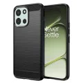 Калъф за OnePlus Nord 6 - Carbon Silicone - Techsuit - Черен