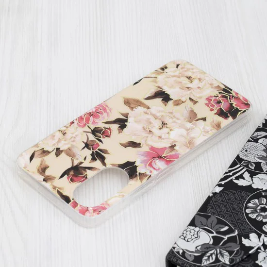 Калъф за Oppo A17 - Серия Marble - Mary Berry Nude