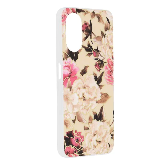 Калъф за Oppo A17 - Серия Marble - Mary Berry Nude