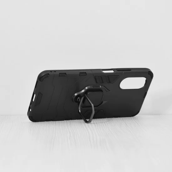 Калъф за Oppo A17 - Silicone Shield - Черен