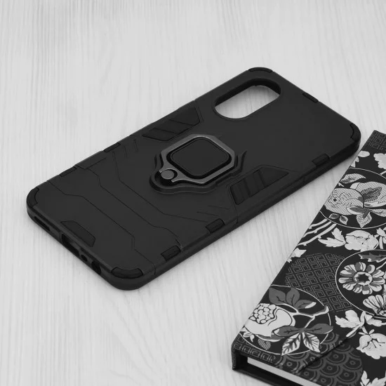 Калъф за Oppo A17 - Silicone Shield - Черен