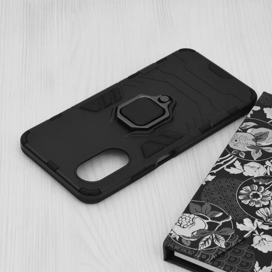 Калъф за Oppo A17 - Silicone Shield - Черен