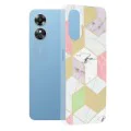 Калъф за Oppo A17 - серия Marble - Purple Hex