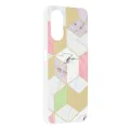 Калъф за Oppo A17 - серия Marble - Purple Hex