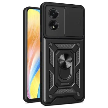 Калъф за Oppo A38 / A18 - CamShield Series - черен
