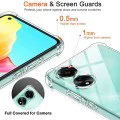 Калъф за Oppo A38 / A18 - Удароустойчив прозрачен силикон - прозрачен
