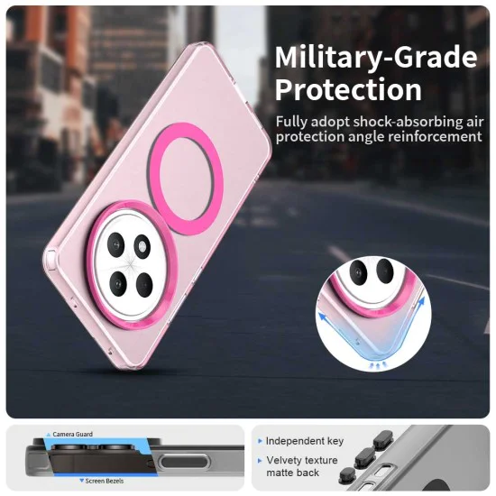 Калъф за Oppo A40 4G / A60 5G - CandyCase MagSafe - Розов
