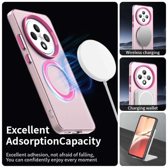 Калъф за Oppo A40 4G / A60 5G - CandyCase MagSafe - Розов