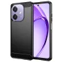 Калъф за Oppo A40 4G / A60 5G - Carbon Silicone - Черен