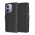 Калъф за Oppo A40 4G / A60 5G - Кожено Протектор - Черен